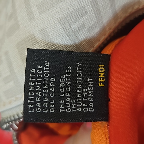 Fendi Zucchino Boston Bag